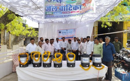 कोटड़ी में जल वाटिका का भव्य शुभारंभ; 13 जून को होगा महात्मा ज्योतिबा फुले की मूर्ति का अनावरण, निस्वार्थ मानव और पर्यावरण सेवा ही फाउंडेशन का लक्ष्य:- सैनी