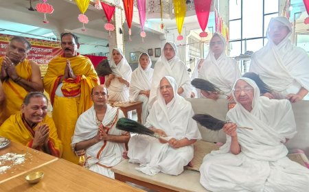 जयपुर में 6 सितम्बर 2026 को आयोजित होगा युवा परिषद् का भव्य 'स्वर्ण जयन्ती महोत्सव'; पीठाधीश स्वस्ति श्री रवीन्द्र कीर्ति स्वामी जी का मिलेगा मंगल सानिध्य