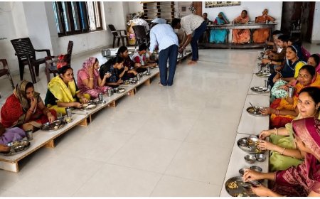 हिण्डौन सिटी में जैन समाज ने बकरीद को 'करुणा दिवस' के रूप में मनाया; सामूहिक आयंबिल तप और सामायिक अनुष्ठान के जरिए दिया जीवदया और अहिंसा का पावन संदेश