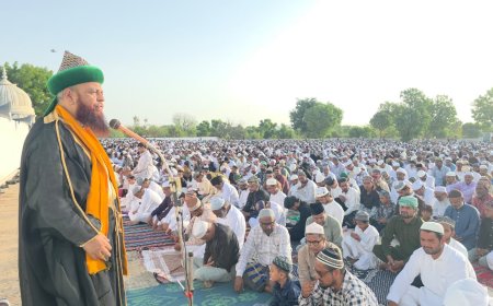 मकराना में अकीदत के साथ मनाया गया ईद-उल-अजहा का पर्व, मुल्क में अमन-चैन की मांगी दुआएं