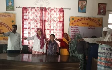 वंदे गंगाजल संरक्षण अभियान के तहत जाजम बैठक आयोजित, पर्यावरण संरक्षण का दिया संदेश