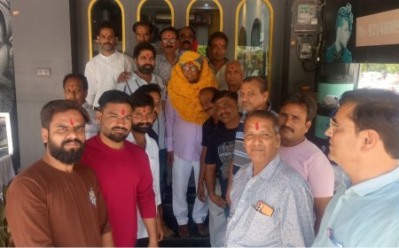 त्रिवेणी धाम सेन मंदिर ट्रस्ट के नवनियुक्त निर्विरोध अध्यक्ष कैलाश सेन बडलियास का भीलवाड़ा में भव्य स्वागत एवं अभिनंदन