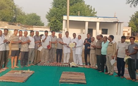 उदयपुरवाटी में विश्व तंबाकू निषेध दिवस पर कार्यक्रम आयोजित; योग गुरु पवन सैनी 'योग योद्धा अवार्ड' से सम्मानित