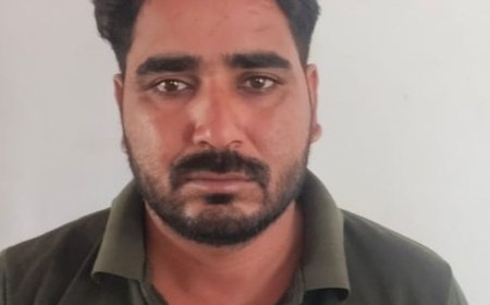 पैरोल से फरार एनडीपीएस एक्ट का वारंटी आरोपी हथुनिया थाना पुलिस ने किया गिरफ्तार, मंदसौर पुलिस को सौंपा