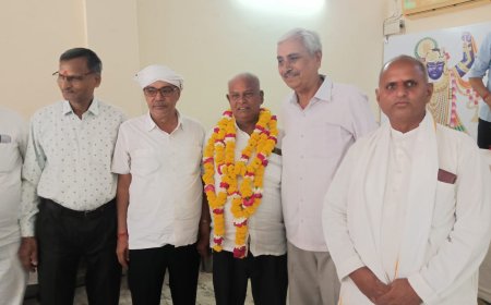 दी मोटर बस ऑपरेटर यूनियन भरतपुर की वार्षिक बैठक सम्पन्न; मेघराज मुखिया लगातार तीसरी बार निर्विरोध अध्यक्ष निर्वाचित
