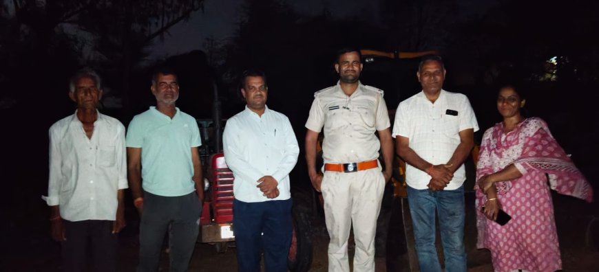 वन विभाग की बड़ी कार्रवाई: छापोली में अवैध खनन करते जेसीबी और ट्रैक्टर जब्त