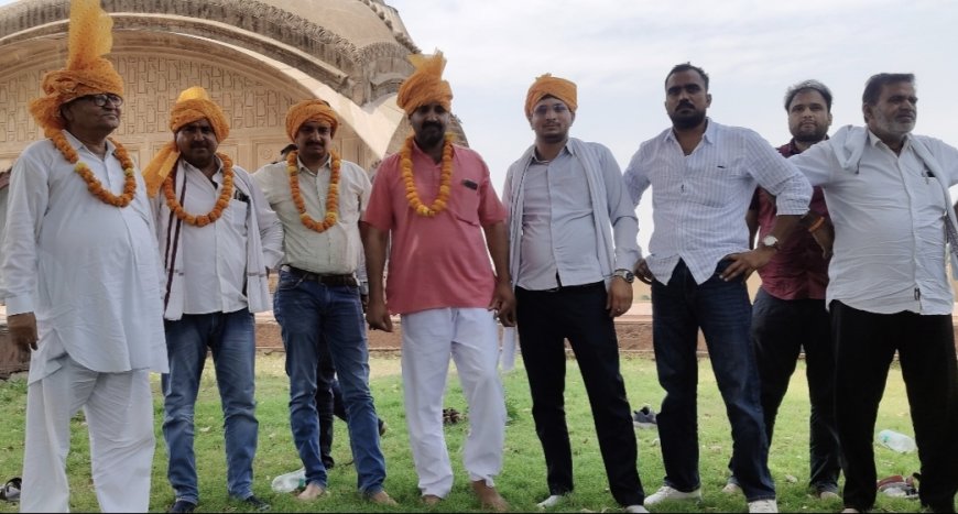 ग्राम विकास अधिकारी संघ डीग की कार्यकारिणी गठित: राजेश जाटव लगातार दूसरी बार जिला प्रतिनिधि निर्वाचित