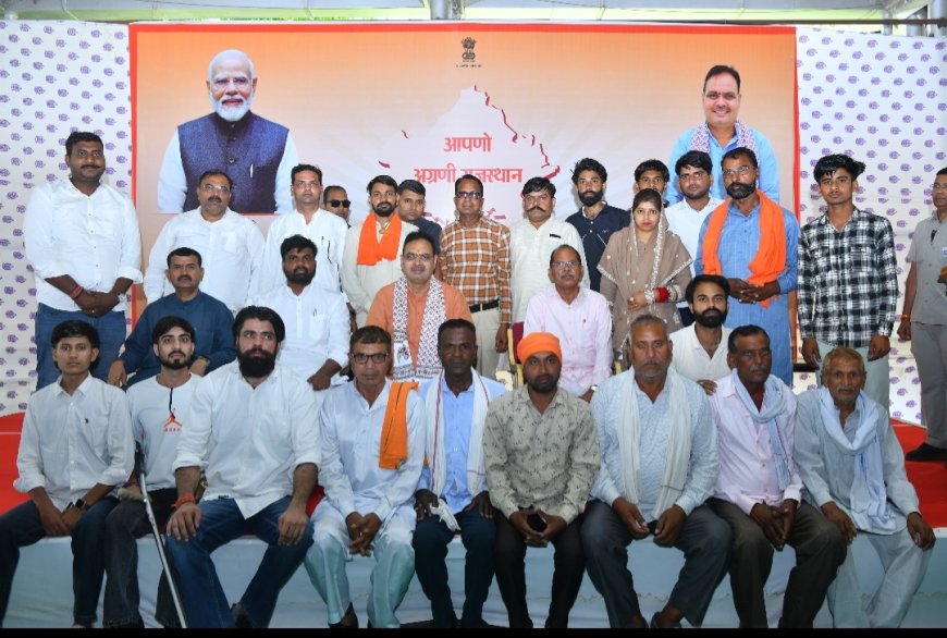 मुख्यमंत्री का ओड समाज से  संवाद  का भव्य एव ऐतिहासिक कार्यक्रम मुख्यमंत्री आवास जयपुर में आयोजित