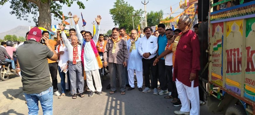 रामगढ़ में खाटू श्याम महोत्सव; बाइक रैली निकाली, पांच दिवसीय आयोजन में उमड़े लोग