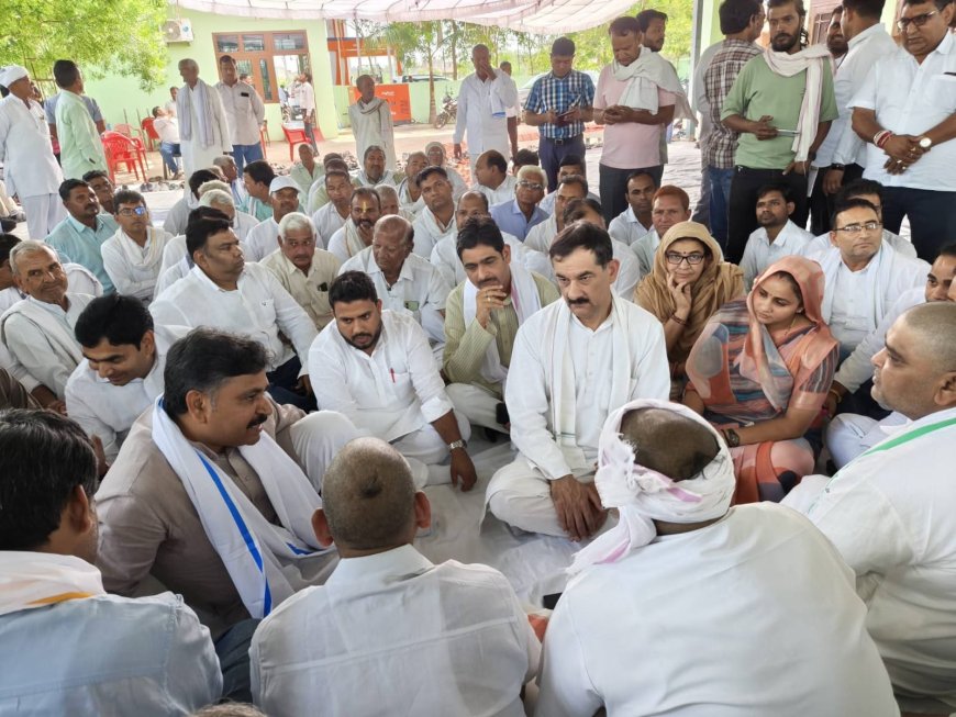 खेरली में जनभावनाओं का सैलाब: लोकप्रिय नेता बाबूलाल बैरवा को उमड़ी भीड़ ने दी भावभीनी श्रद्धांजलि