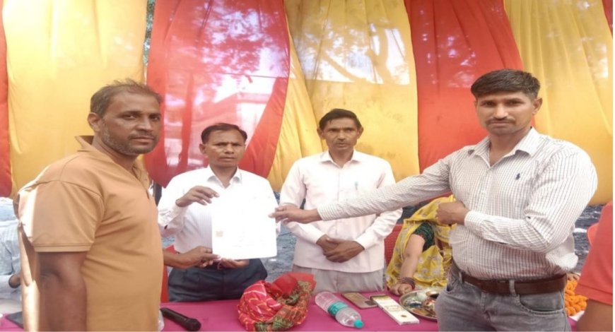 ग्राम रथ अभियान: मृदा स्वास्थ्य कार्ड से किसान सतीश की खेती में आएगा सकारात्मक बदलाव