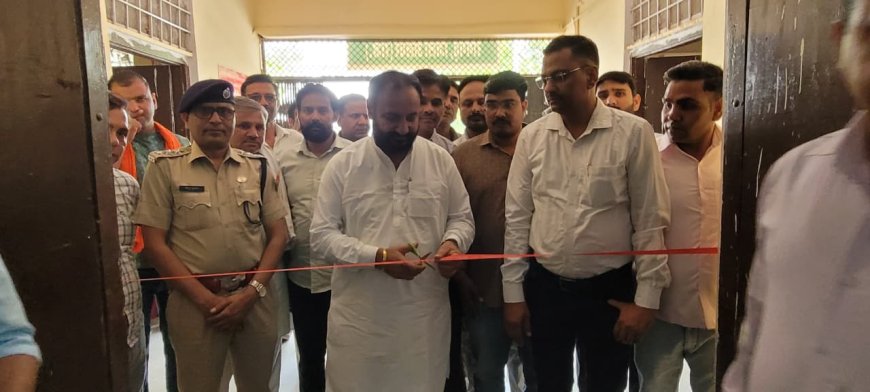 विधायक सुखवन्त सिंह  ने किया सीआईडी आईबी कार्यालय का उद्घाटन
