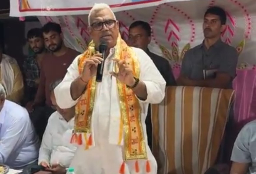 ग्राम रथ अभियान से अंतिम छोर तक पहुंचेगा विकास, हर ग्रामीण को मिलेगा योजनाओं का लाभ: जवाहर सिंह बेढ़म