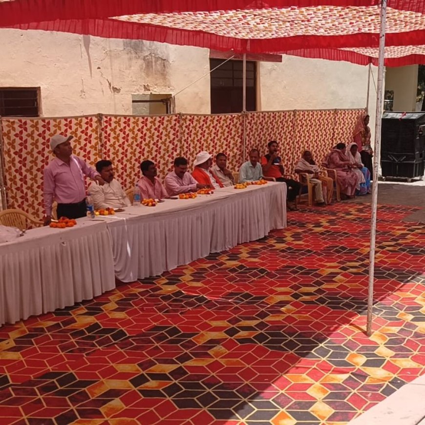 सलूंबर के ग्रामीण इलाकों में पहुंचा ग्राम रथ अभियान:सरकारी योजनाओं की जानकारी दी, GRAM-2026 में भागीदारी का आह्वान