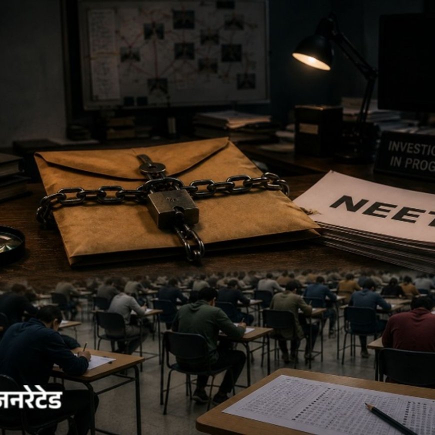 नासिक में नीट पेपर का सप्लायर गिरफ्तार:NEET परीक्षा रद्द,राजस्थान SOG के 150 पुलिसकर्मियों ने 4 राज्यों में ट्रैक कर सप्लायर को दबोचा