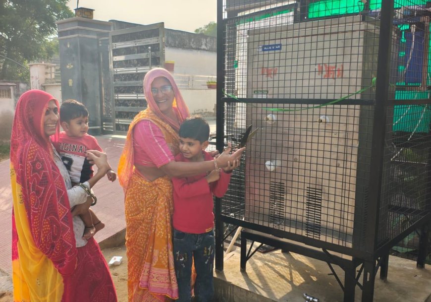 मानव सेवा की अनूठी पहल: सालवाड़ी में राहगीरों के लिए RO युक्त वाटर कूलर संचालित; अजय एवं आशीष मीणा ने पेश की मिसाल