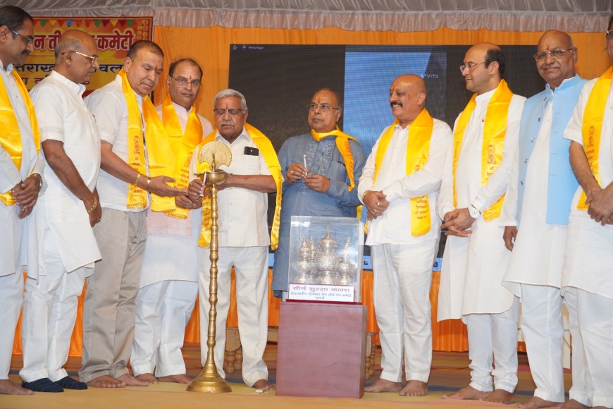 शाश्वत तीर्थ अयोध्या में भारतवर्षीय दिगम्बर जैन तीर्थक्षेत्र कमेटी की चिंतन बैठक हुई सम्पन्न.