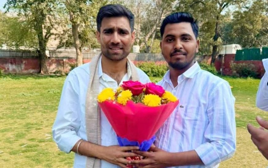 विनोद जाटव बने NSUI राजस्थान के प्रदेश महासचिव
