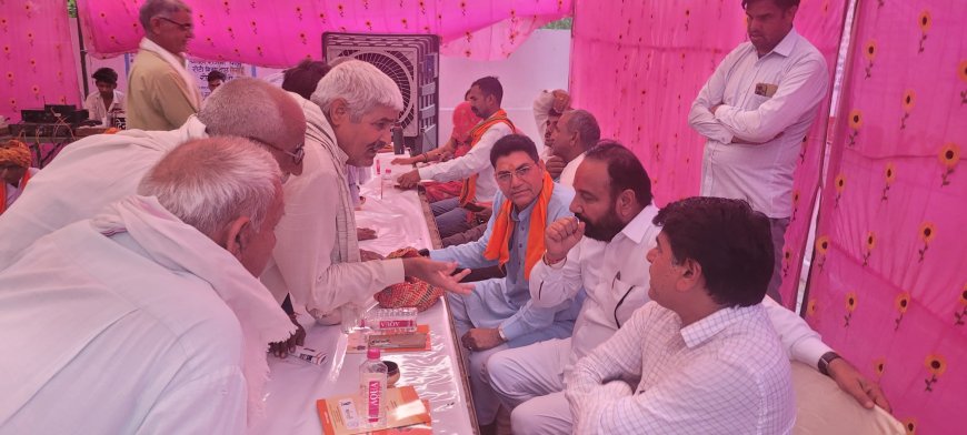 खेड़ली विरान में गूंजा सीएम का संदेश: विधायक सुखवंत सिंह संग ग्रामीणों ने सुना मुख्यमंत्री का लाइव संबोधन, विकास का लिया संकल्प
