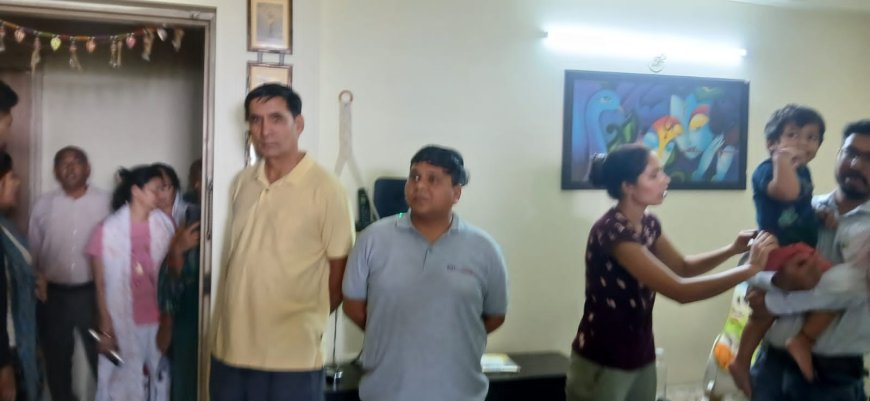 भिवाड़ी शहर की पॉश आशियाना तरंग सोसायटी में दिनदहाड़े लूट की वारदात, सुरक्षा व्यवस्था की पोल खुली