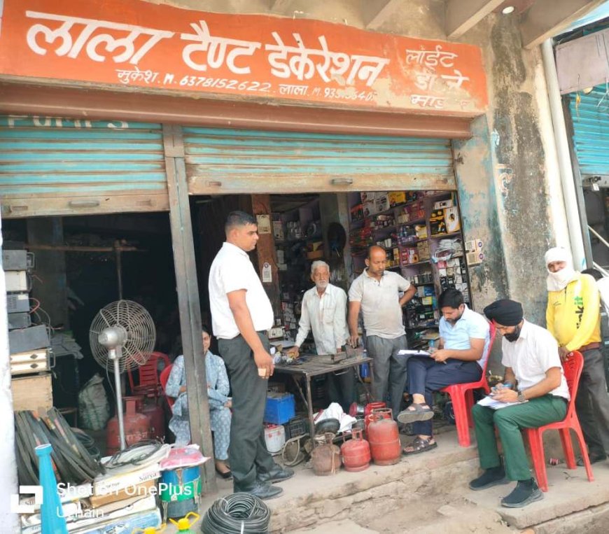 अवैध गैस रिफिलिंग पर बड़ी कार्रवाई; घरेलू गैस सिलैण्डरों सहित उपकरण जब्त, आवश्यक वस्तु अधिनियम के तहत कार्यवाही