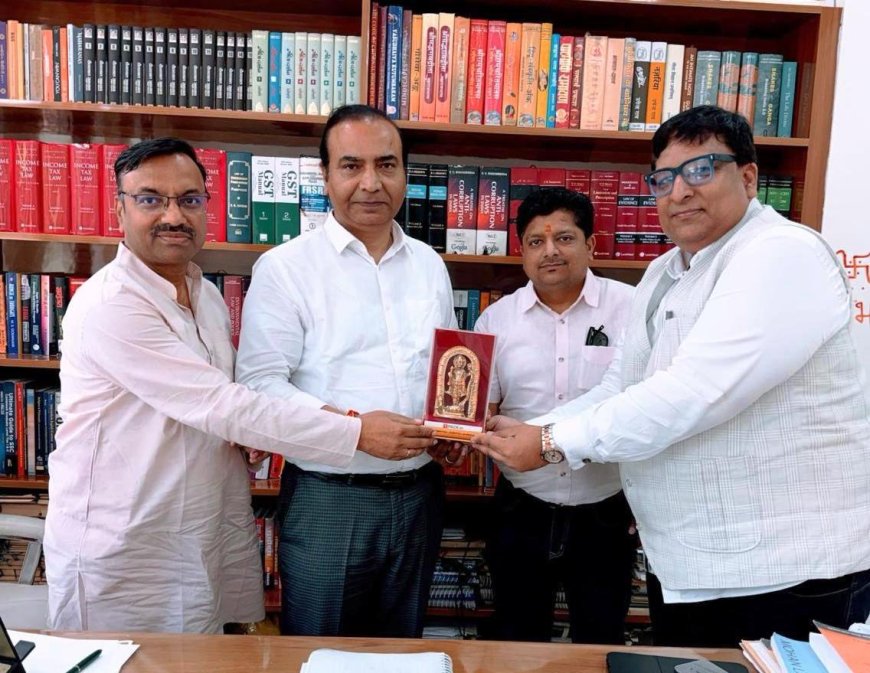 टीटीज़ेड क्षेत्र में उद्योगों पर लगी रोक हटाने हेतु लघु उद्योग भारती के प्रतिनिधिमंडल ने वरिष्ठ अधिवक्ता अश्विनी उपाध्याय से की मुलाकात