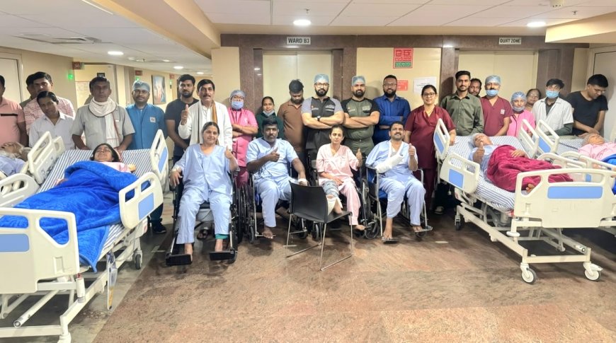 सीकेएस हॉस्पिटल के डॉ. आसिफ रज़ा की बड़ी उपलब्धि: एक दिन में 12 जटिल ऑपरेशन, 10 जॉइंट रिप्लेसमेंट सहित 2 ट्रॉमा सर्जरी सफल