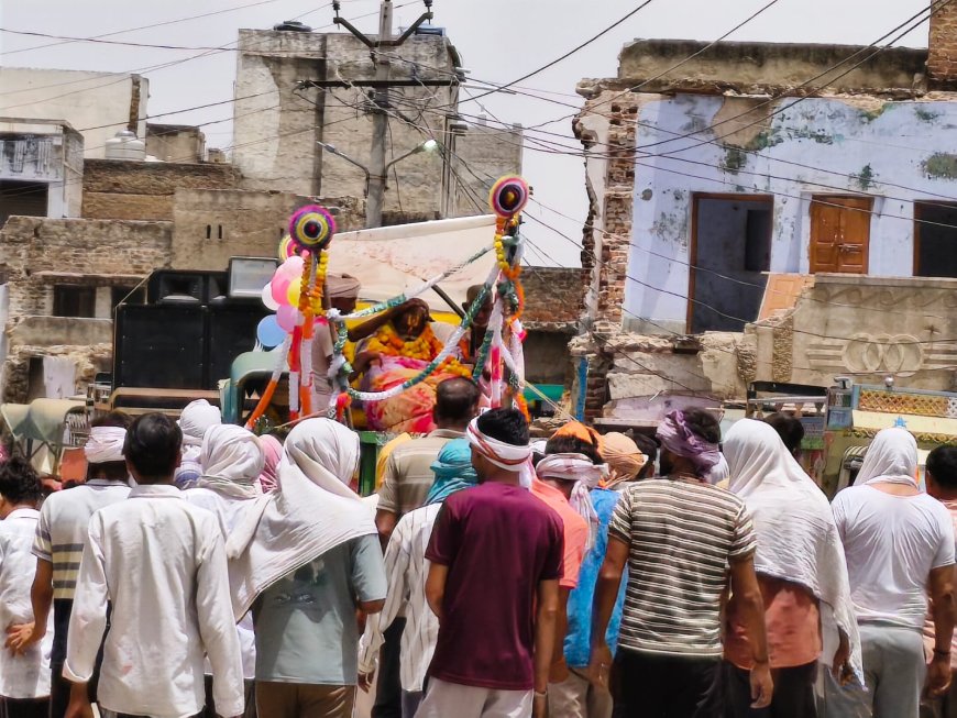 लक्ष्मणगढ़ के बड़ा मंदिर के वैष्णव नागा साधु रामदास जी महाराज ब्रह्मलीन; सुरेश दास जी महाराज होंगे नए उत्तराधिकारी