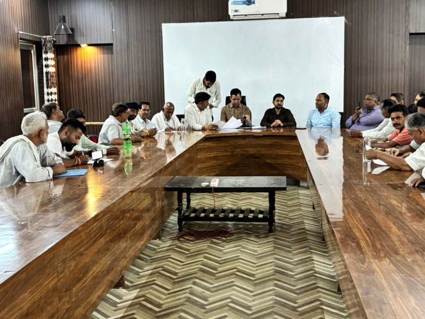 मुख्यमंत्री विकसित शहरी वार्ड अभियान के तहत फाइनल मास्टर प्लान का हुआ अनुमोदन