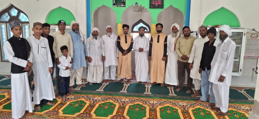 डाबरी जामा मस्जिद में अकीदत के साथ अदा की गई ईद-उल-अजहा की नमाज