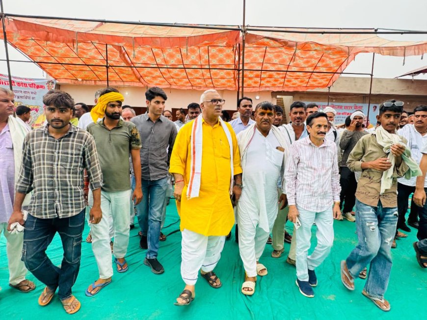 आमजन को निर्बाध विद्युत आपूर्ति सुनिश्चित करना सरकार की सर्वोच्च प्राथमिकता, लो-वोल्टेज और ट्रिपिंग का हो त्वरित समाधान - जवाहर सिंह बेढम