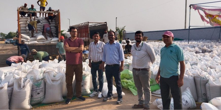 वर्षा प्रभाव की समीक्षा हेतु भारतीय खाद्य निगम (FCI) की विशेष समिति ने सांडेराव, तखतगढ़ एवं सुमेरपुर खरीद केन्द्रों का किया सघन निरीक्षण