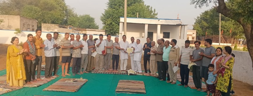 उदयपुरवाटी में विश्व तंबाकू निषेध दिवस पर कार्यक्रम आयोजित; योग गुरु पवन सैनी 'योग योद्धा अवार्ड' से सम्मानित