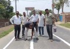 जब सिस्टम सोता रहा, तब पत्रकारों ने संभाली जिम्मेदारी;  पूर्वांचल जर्नलिस्ट प्रेस क्लब ने दुर्घटनाओं का कारण बन रहे स्पीड ब्रेकरों पर बनाए चेतावनी संकेतक