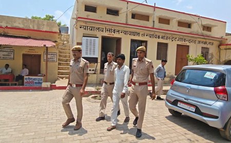 म्यूल अकाउंट खोलकर साइबर ठगों को ट्रांसफर करता था रकम, 4 राज्यों की शिकायतों पर गोविंदगढ़ पुलिस ने चाचा को किया गिरफ्तार