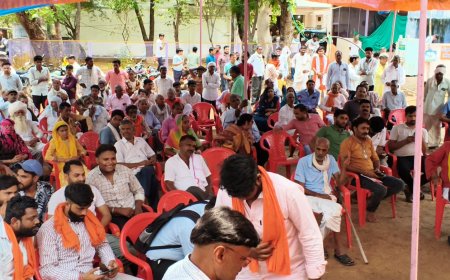 वन खण्डी महादेव गौ शाला में 'गौ सेवा सम्मान समारोह' आयोजित; भामाशाहों और गौ रक्षकों का हुआ बहुमान