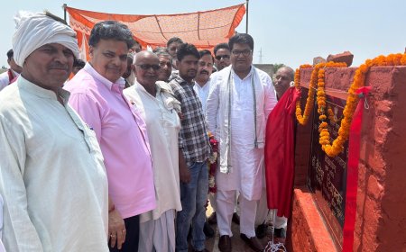 ढाई वर्षो में डीग - कुम्हेर विधान सभा क्षेत्र में विकास को दी नई गति,हर गांव तक पहुंच रहा है सरकारी योजनाओं का लाभ= डॉ शैलेश सिंह