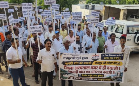 उपजिला अस्पताल के प्रस्तावित भवन का विरोध, वर्तमान अस्पताल परिसर में निर्माण और डॉक्टरों की नियुक्ति की मांग