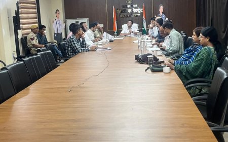 एनसीओआरडी की जिला स्तरीय बैठक में जिला कलेक्टर ने दिए निर्देश, स्कूलों में शिकायत बॉक्स व जागरूकता गतिविधियों पर जोर