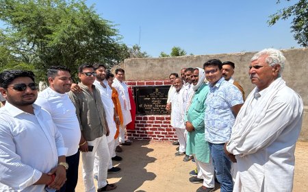 डीग - कुम्हेर विधान सभा में सर्वांगीण विकास ही मेरी सर्वोच्च प्राथमिकता, हर गांव तक पहुंचेगी मजबूत सड़क और मूलभूत सुविधाएं - शैलेश सिंह