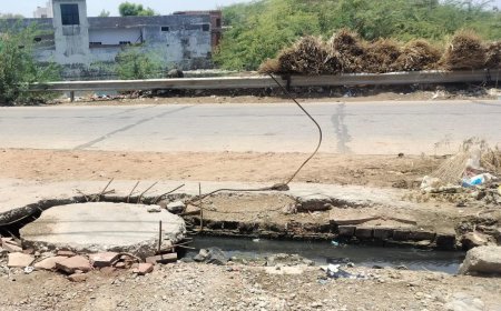 कठूमर में छह माह से टूटी पड़ी पुलिया बनी हादसों का सबब; मौहल्लावासियों में भारी रोष, अविलंब मरम्मत की माँग तेज