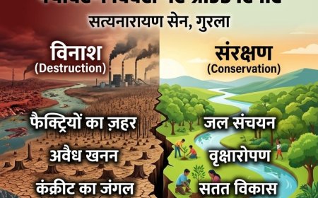 विकास की अंधी दौड़ में अस्तित्व के आधार 'जल, जंगल और जमीन' संकट में: विशेष ग्राउंड रिपोर्ट
