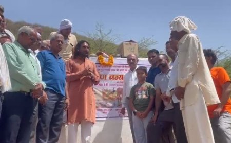पर्यावरण दिवस पर अर्पण सेवा फाउंडेशन की अनूठी पहल; वन्यजीवों के लिए जंगल में बनाया अर्पण वन्य जीव कुंड  और प्याऊ