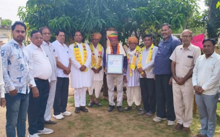 विश्व पर्यावरण दिवस पर इन्द्रपुरा में गूंजा हरित क्रांति का संदेश, मूलचंद सैनी को मिला ‘वृक्ष मित्र पुरस्कार’