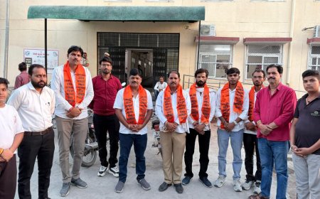 पूर्व विधायक पानाचंद मेघवाल का जन्मदिन 'सेवा दिवस' के रूप में मनाया: गायों को चारा और जरूरतमंदों को कराया भोजन