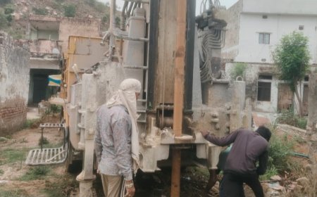 तहनोली में विधायक दीपचन्द खैरिया के कोटे से पानी की समस्या को देखते हुए एक सिंगल फेस बोरिंग लगाया गया, मिटेगी पानी की किल्लत