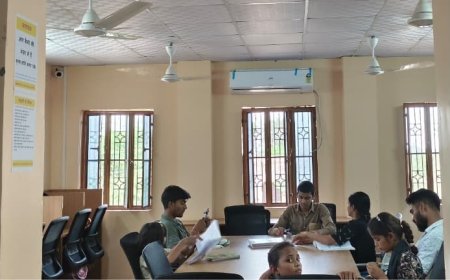 भामाशाहों के सहयोग से सुनकई की सामुदायिक लाइब्रेरी में लगा AC, भीषण गर्मी में बच्चों को मिली बड़ी राहत