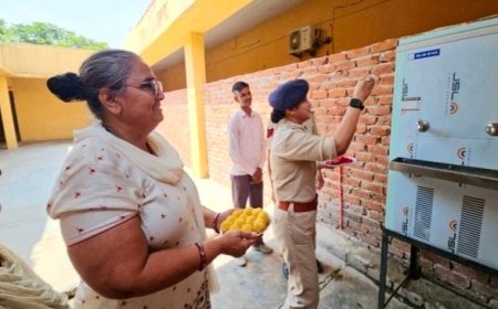 भामाशाह महेश चंचलानी ने एसपी कार्यालय में भेंट किया आरओ युक्त वाटर कूलर