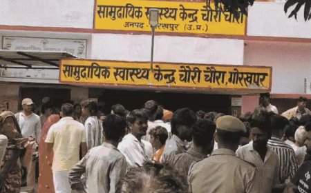 प्रसव के बाद मां की मौत से फूटा गुस्सा: CHC चौरी चौरा में 6 घंटे बवाल, स्वास्थ्य विभाग पर गंभीर सवाल