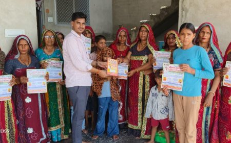 झडाया बजरंग धाम में 108 कुंडीय श्रीराम महायज्ञ की तैयारियां परवान पर: कुड़ी की ढाणी में बांटे पीले चावल, महिलाओं में भारी उत्साह